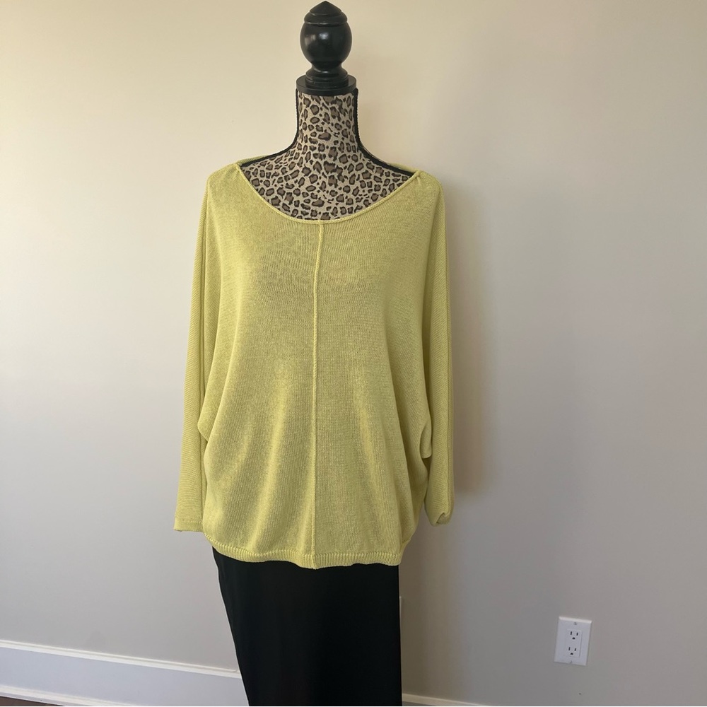 Zara Sunny Yellow Knit Top